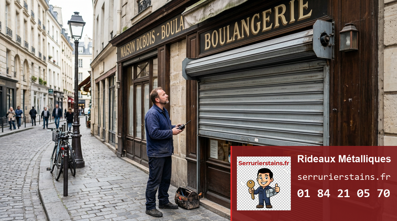 Serrurier Stains — Rideaux Métalliques à Stains (93240)